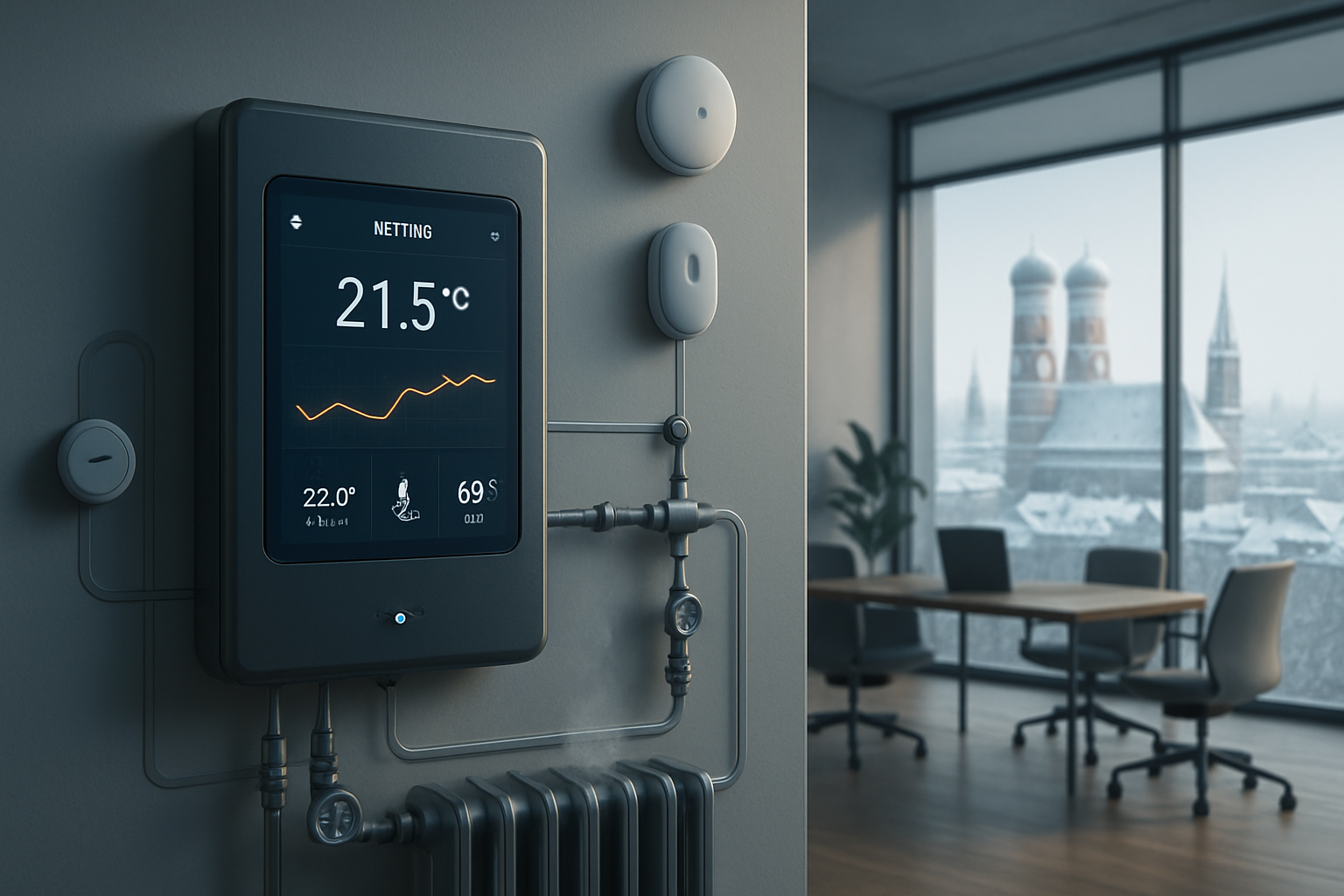 Hausautomation zur Heizkostenoptimierung in Münchner Gewerbebauten: Chancen für Bauwirtschaft und Nachhaltigkeit in Bayern