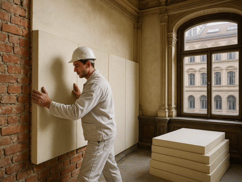 Innendämmung für denkmalgeschützte Altbauten in Bayern: So meistern Bauunternehmen neue Gesetze und Förderungen effizient
