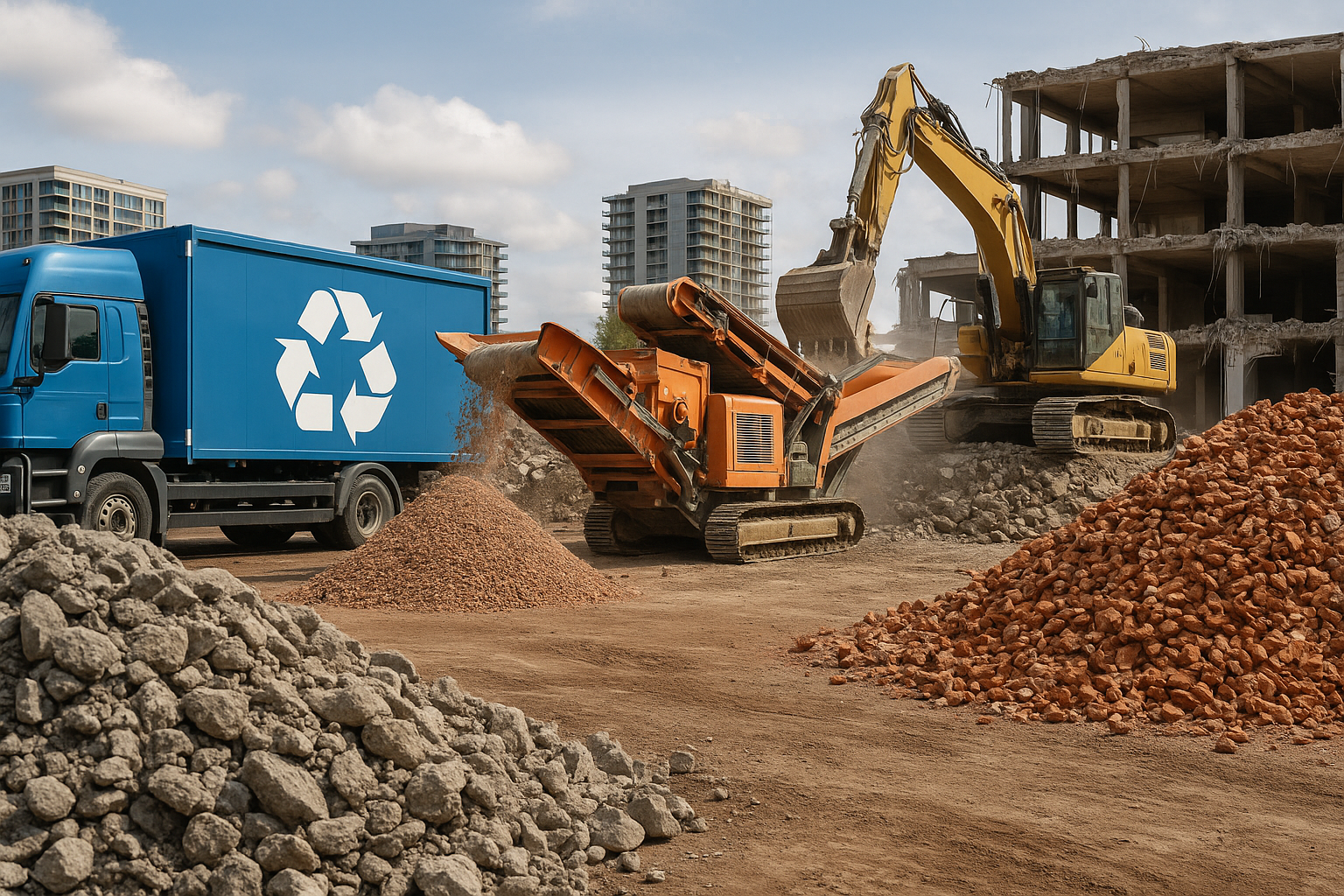 Kreislaufwirtschaft im Bau: Neue Gesetze in Bayern setzen Maßstäbe für Recycling und Nachhaltigkeit in der Bauwirtschaft