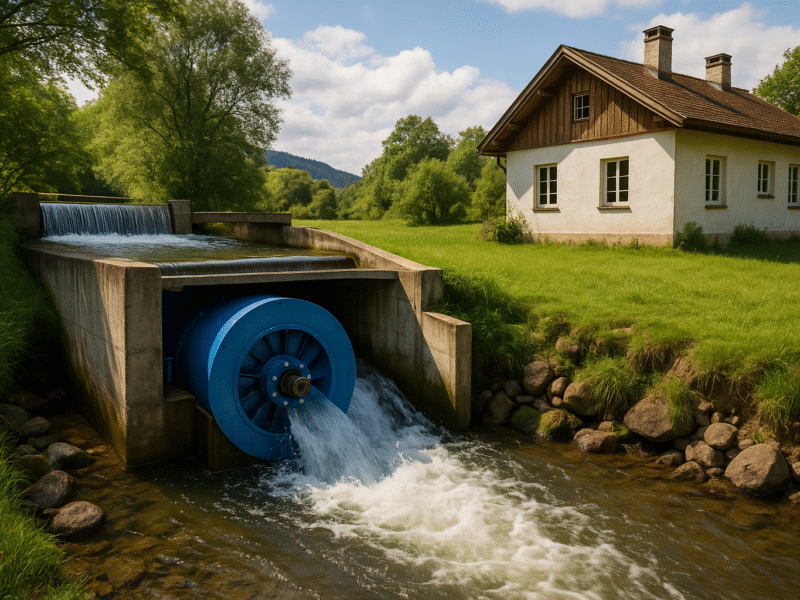 Mikro-Wasserkraftwerke in Bayern: Wie Bauherren von neuen Gesetzen und steigenden Strompreisen profitieren können
