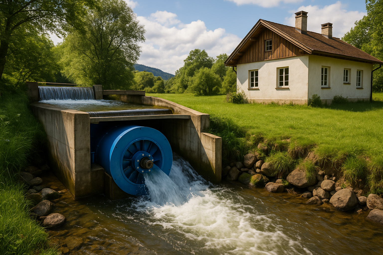 Mikro-Wasserkraftwerke in Bayern: Wie Bauherren von neuen Gesetzen und steigenden Strompreisen profitieren können