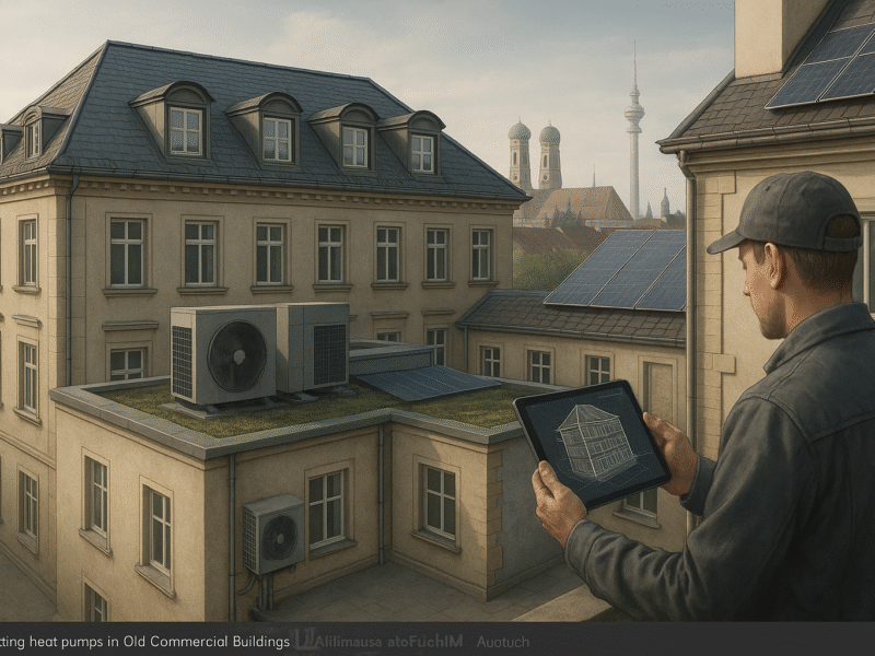 Wärmepumpen im Altbau nachrüsten: So profitieren Bauunternehmen in Bayern von neuen Gesetzen und Fördermitteln