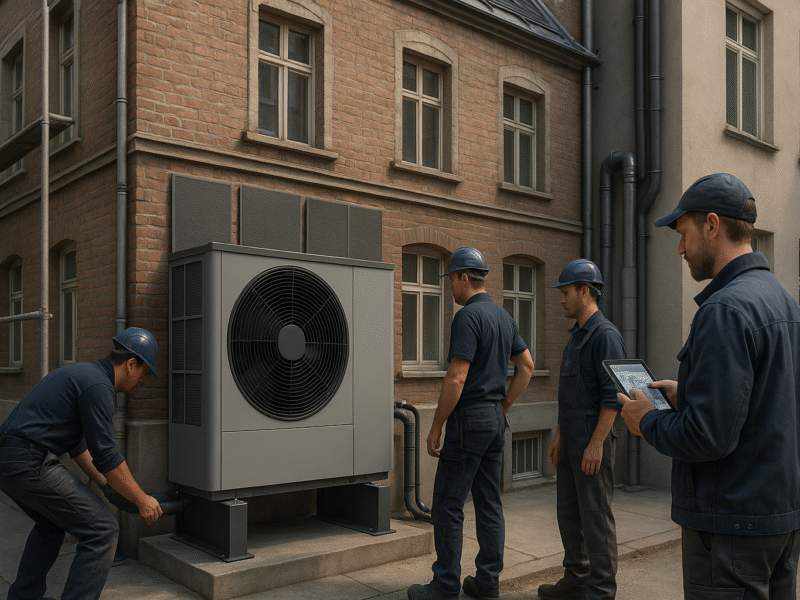 Wärmepumpen-Nachrüstung im Altbau: Chancen und Herausforderungen für Bayerns Bauwirtschaft unter neuen Klimazielen und Vorschriften