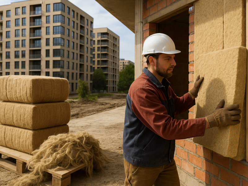 Zukunft des Bauens in Bayern: Ökologische Dämmstoffe aus Hanf und Leinen mit Förderchancen im Fokus der Bauwirtschaft
