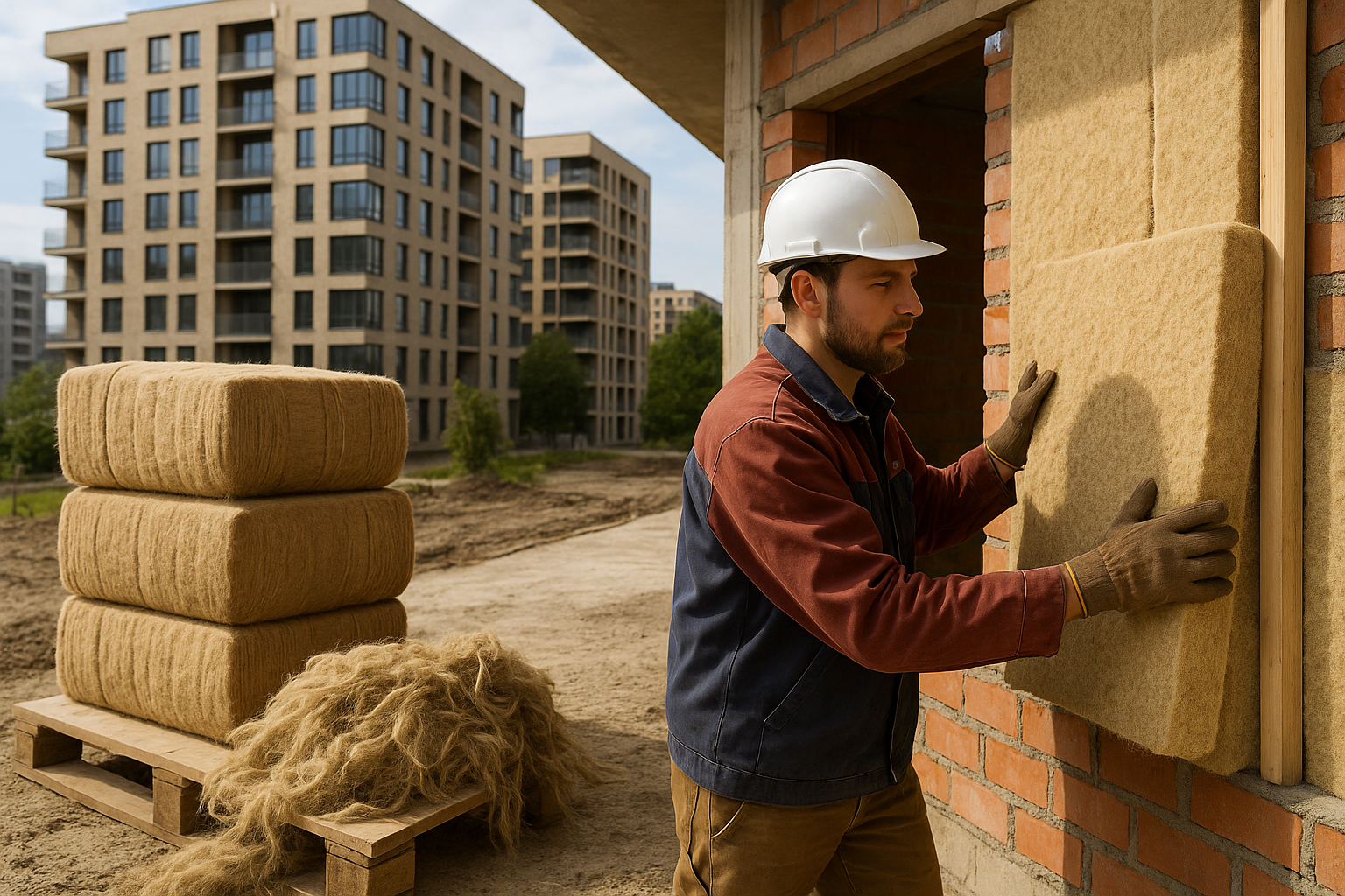 Zukunft des Bauens in Bayern: Ökologische Dämmstoffe aus Hanf und Leinen mit Förderchancen im Fokus der Bauwirtschaft