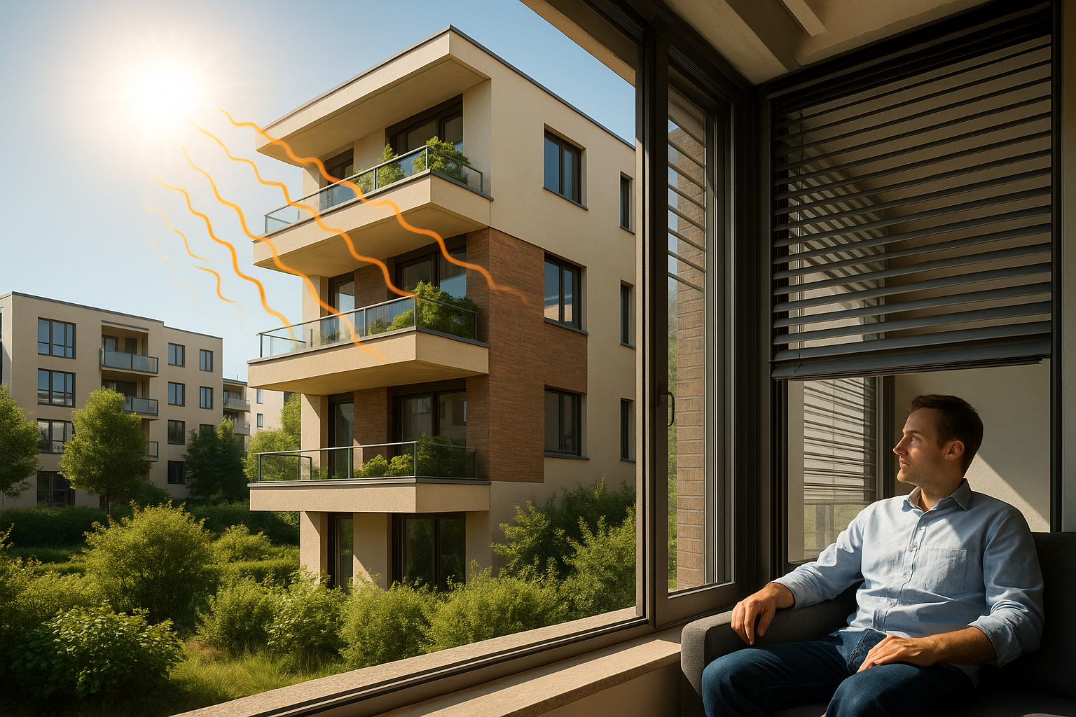 Passivkühlung in Bayern: Wie Bauunternehmen mit innovativen Lösungen Energiekosten senken und den sommerlichen Wärmeschutz verbessern können