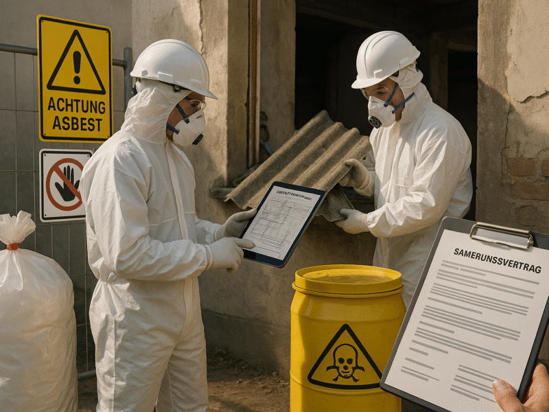 Pflichten zur Asbest- und Schadstoffsanierung in Bayern: Neue Gesetze erfordern sofortige Maßnahmen von Bauunternehmen und Behörden