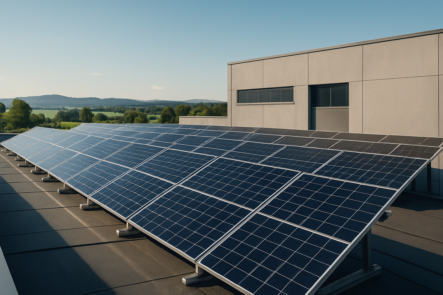 Photovoltaik auf Gewerbedächern in Bayern: Neue gesetzliche Vorgaben revolutionieren die Bauwirtschaft und senken Energiekosten nachhaltig