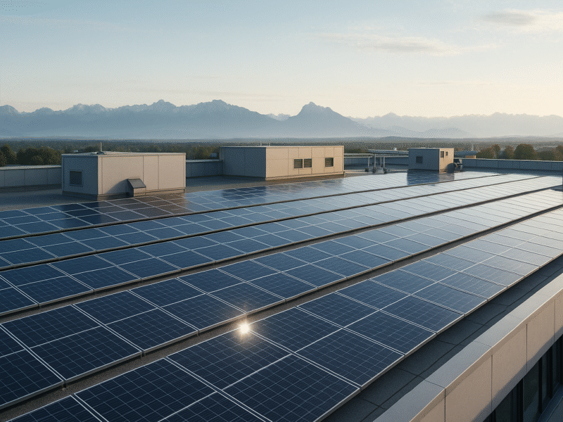 Photovoltaik-Dachanlagen in Bayern: So profitieren Unternehmen von neuen Gesetzen und sinkenden Stromkosten