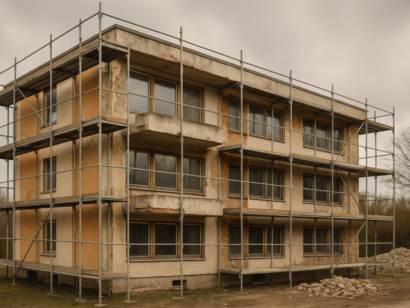 Sanierung von 70er Jahre Häusern in München: Dringender Handlungsbedarf für Bauunternehmen und Behörden zur Einhaltung von neuen Energieeffizienzstandards