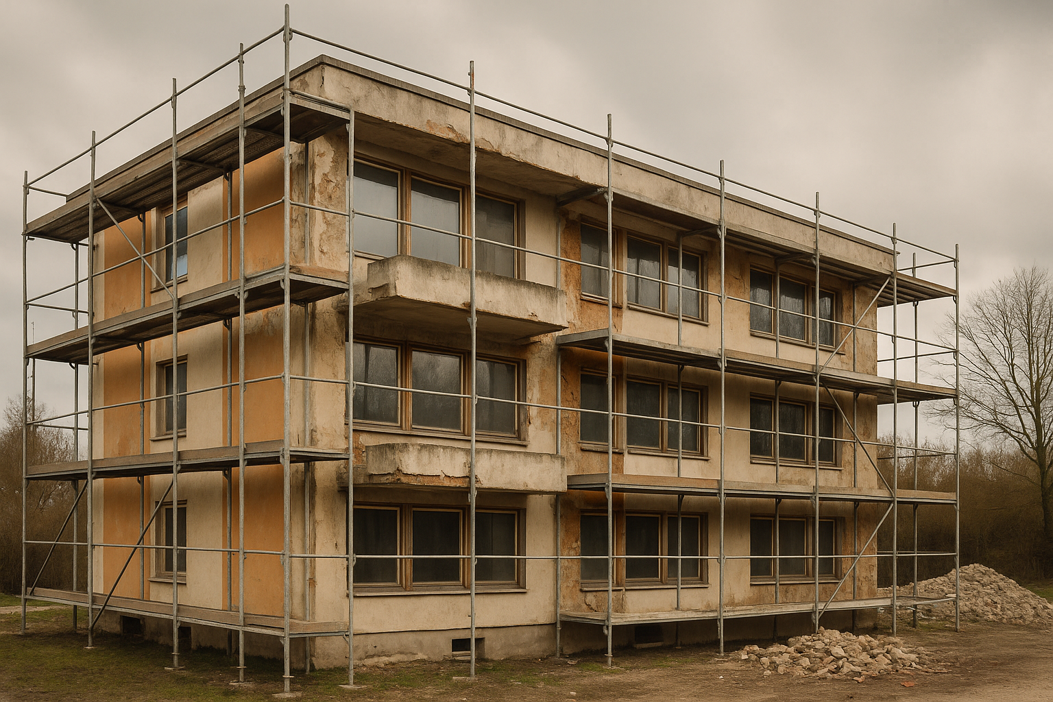 Sanierung von 70er Jahre Häusern in München: Dringender Handlungsbedarf für Bauunternehmen und Behörden zur Einhaltung von neuen Energieeffizienzstandards