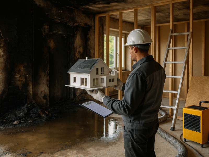 Sanierung nach Wasser- und Brandschaden: Energieeffizienz revolutionieren und Fördermittel in Bayern optimal nutzen