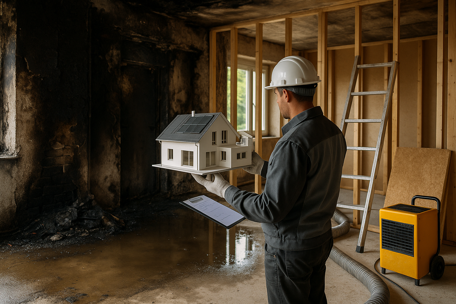 Sanierung nach Wasser- und Brandschaden: Energieeffizienz revolutionieren und Fördermittel in Bayern optimal nutzen