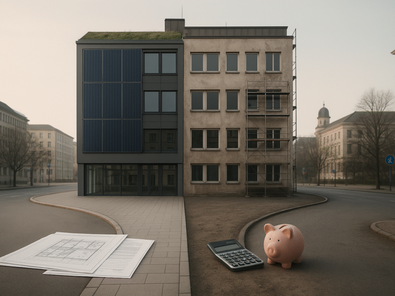 Sanierungskredit Vergleich in Bayern: Eigenkapital oder Fremdmittel für Münchens Bestandsgebäude unter neuen energetischen Vorgaben optimieren