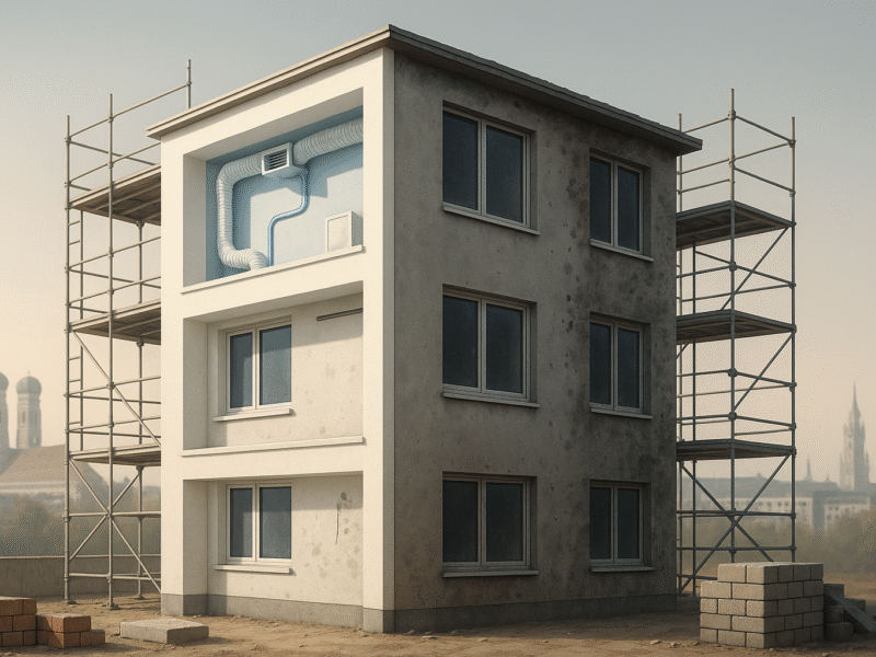 Schimmel im Neubau vermeiden: Effektive Prävention für Bauunternehmen in Bayern und die Auswirkungen des neuen Gebäudeenergiegesetzes