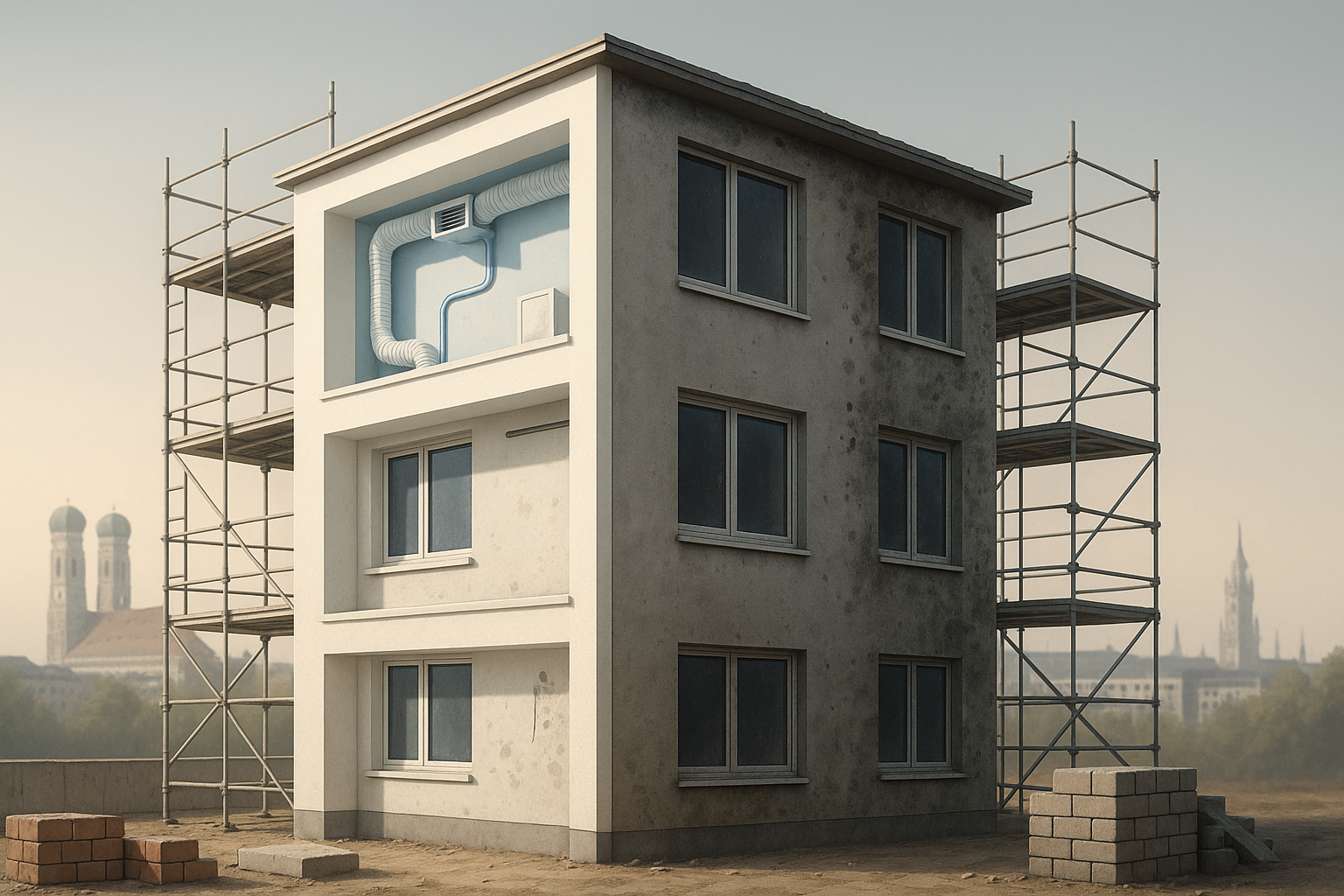 Schimmel im Neubau vermeiden: Effektive Prävention für Bauunternehmen in Bayern und die Auswirkungen des neuen Gebäudeenergiegesetzes