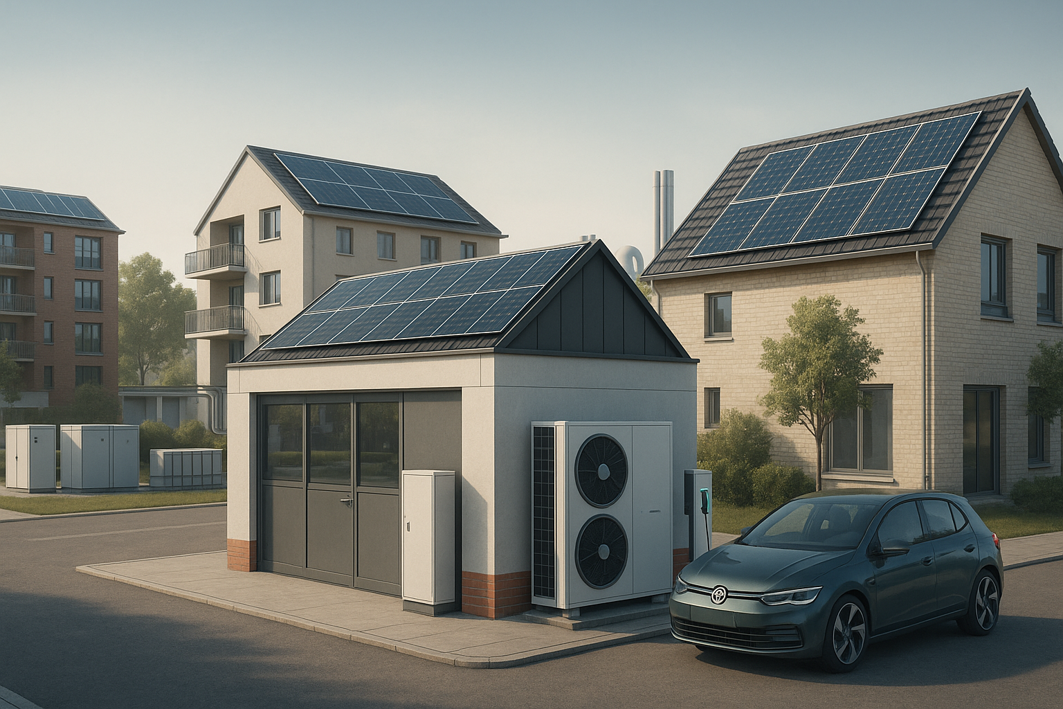 Sektorkopplung in Bayern: Integrierte Energie- und Mobilitätskonzepte revolutionieren die Bauwirtschaft und senken Kosten erheblich