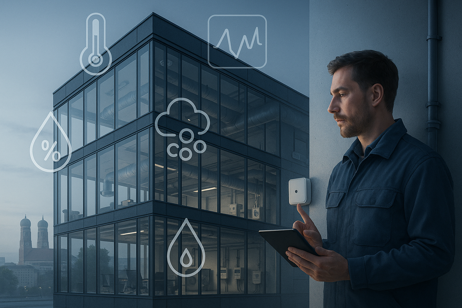 Sensorik für Gebäudediagnose: So optimieren Bauprojekte in Bayern ihre Energieeffizienz und erfüllen neue gesetzliche Anforderungen