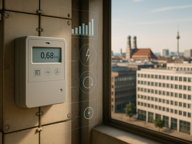 Smart Metering in Bestandsgebäuden: Wie Bayern der Bauwirtschaft hilft, Energiekosten zu senken und gesetzliche Vorgaben zu erfüllen