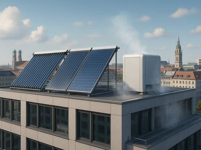 Solare Kühlung in Bayern: Innovative Lösungen für Gewerbeimmobilien im Großraum München sichern langfristige Energieeffizienz und erfüllen neue Klimaziele