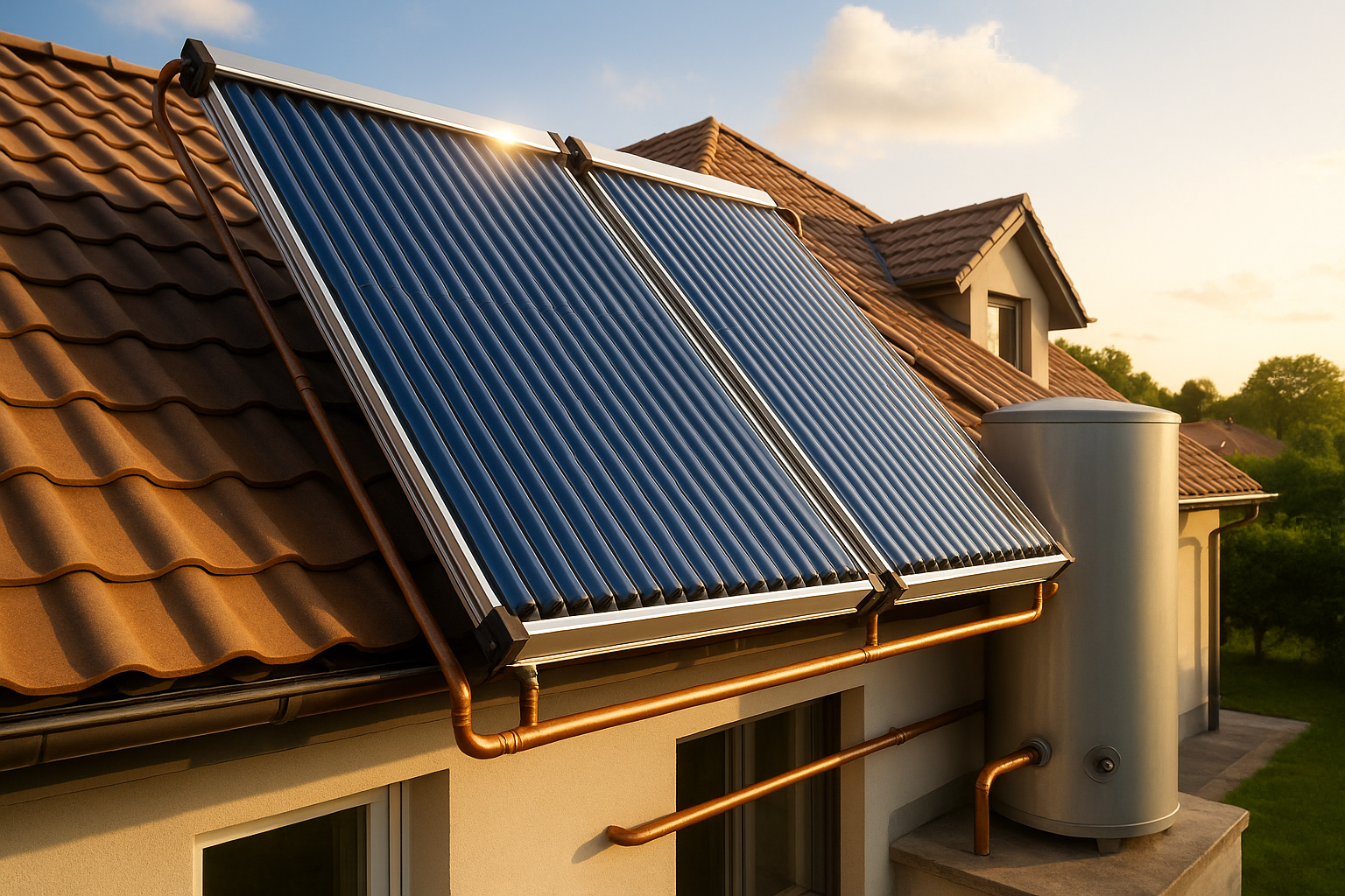 Solarthermie in Bayern: So senken Bauunternehmen Energiekosten und erfüllen neue Klimaziele durch staatliche Förderungen