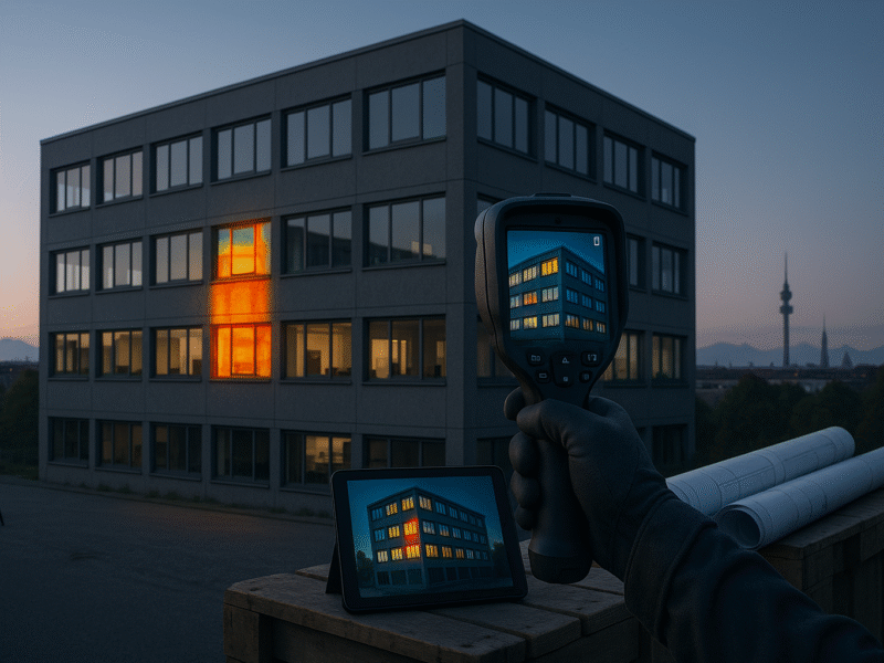 Thermografie in der Gebäudesanierung: Strategien für eine effiziente Energiezukunft in Bayern analysieren und umsetzen