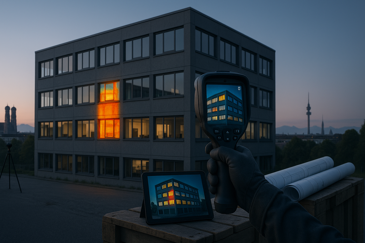 Thermografie in der Gebäudesanierung: Strategien für eine effiziente Energiezukunft in Bayern analysieren und umsetzen