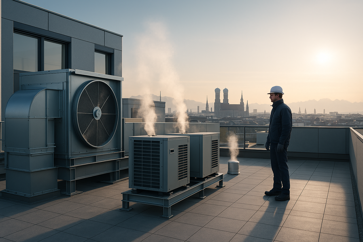 Wärmerückgewinnung aus Abluftanlagen in Gewerbeimmobilien: Finanzielle Einsparungen und höhere Effizienz für Bauprojekte in München durch neue Vorgaben und technische Konzepte