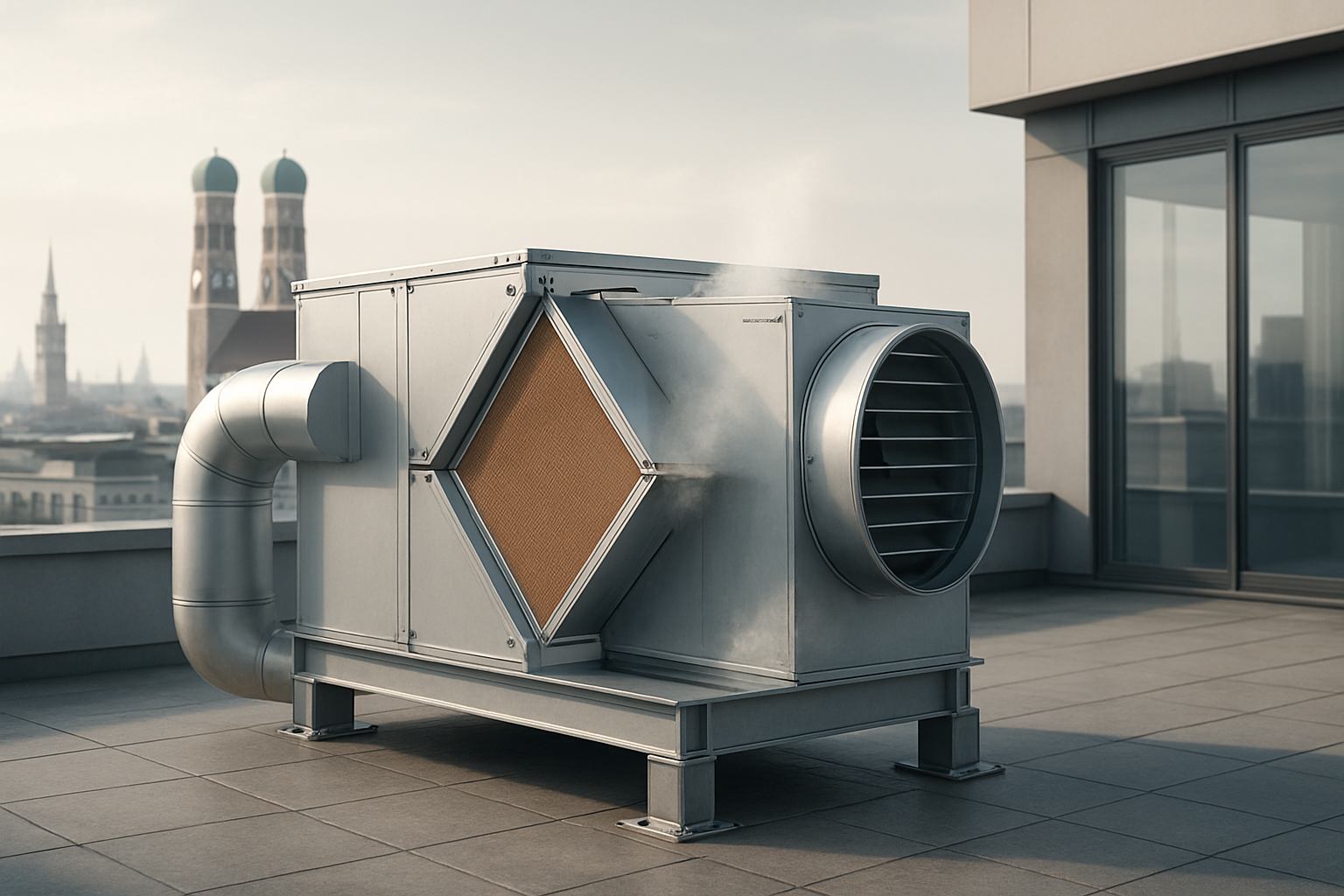 Wärmerückgewinnung aus Abluftanlagen: Schlüsseltechnologie zur Kostenreduktion und Einhaltung von ESG-Zielen für Gewerbeimmobilien in München