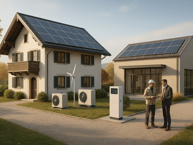 Energie-Contracting in Bayern: Zukunftssichere Modelle für Hausbesitzer und Gewerbeimmobilien zur Senkung von Betriebskosten und Erfüllung neuer Gesetzgebungen