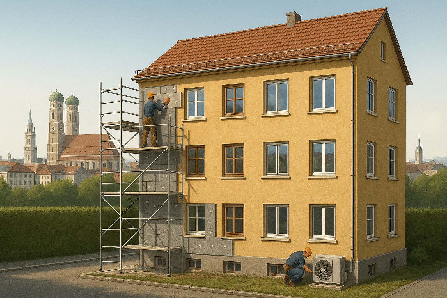 Energieeffiziente Altbausanierung in München: Strategien zur Wertsteigerung und Kostensenkung für Mehrfamilienhäuser in Bayern