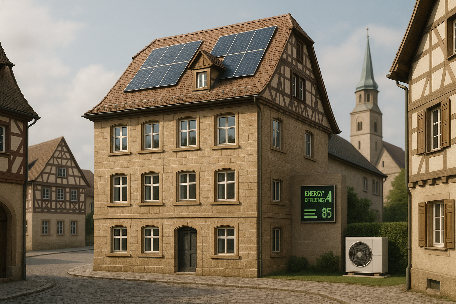 Energieeffizienz in denkmalgeschützten Gebäuden: Aktuelle Gesetze und Fördermöglichkeiten für Bauprojekte in Bayern