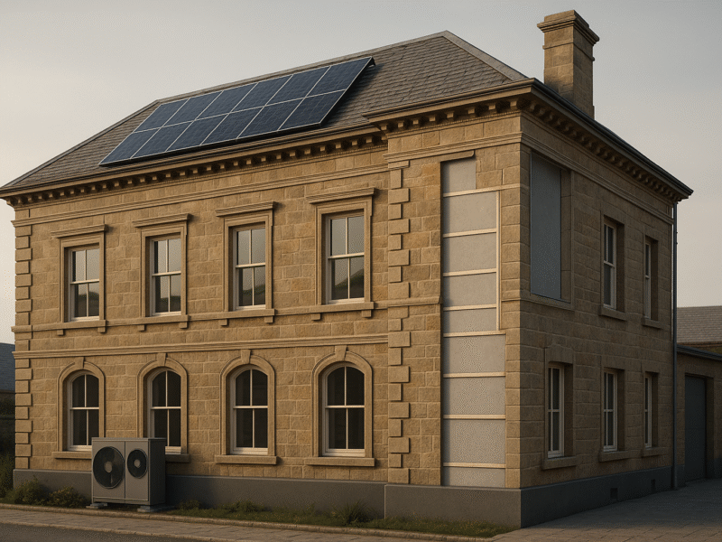 Energieeffizienz im Denkmalschutz: So meistern Bauunternehmen in Bayern die Herausforderungen der Sanierung historischer Gewerbeimmobilien