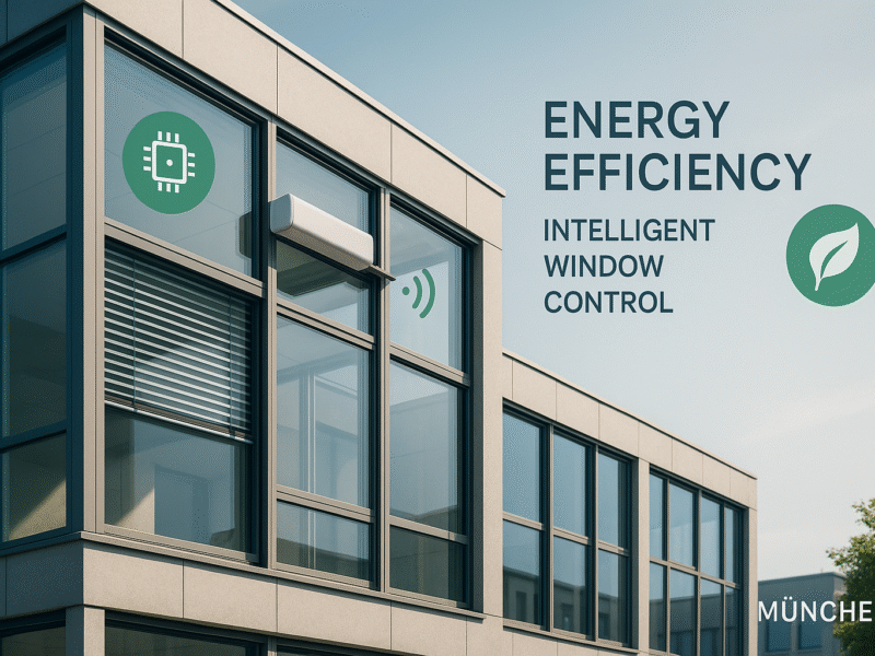 Smartes Bauen in Bayern: Intelligente Fenstersteuerung als Schlüssel zur Energieeffizienz und regulatorischen Zukunftssicherheit für Gewerbeimmobilien