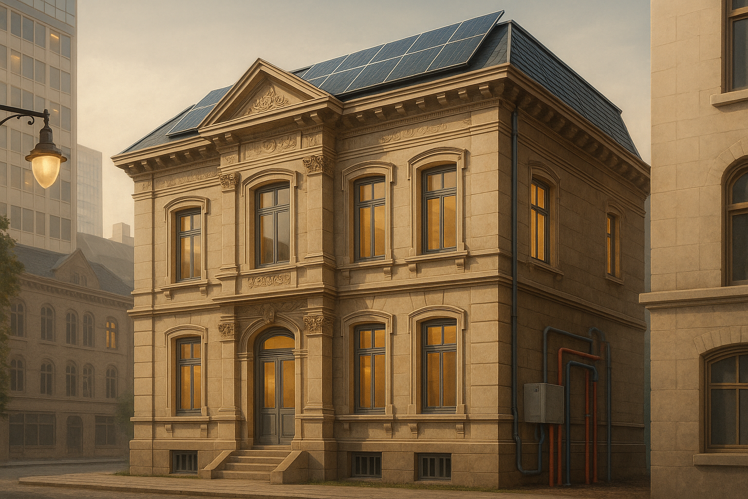 Energieeffizienz im Denkmalschutz: So meistern Bauunternehmen in Bayern die neuen Herausforderungen der Gebäuderichtlinie bis 2030