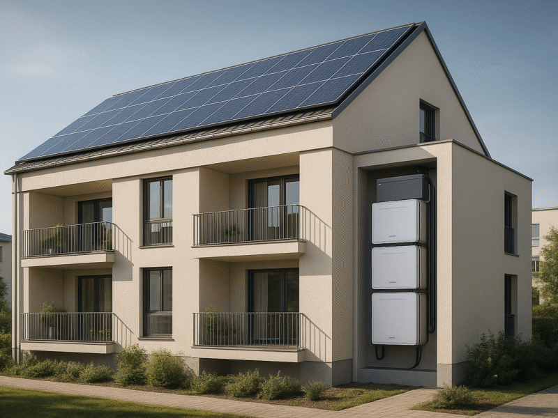 Energiewende im Bauwesen: Energiespeicher für Mehrfamilienhäuser in Bayern – Technik, Wirtschaftlichkeit und Fördermöglichkeiten im Fokus