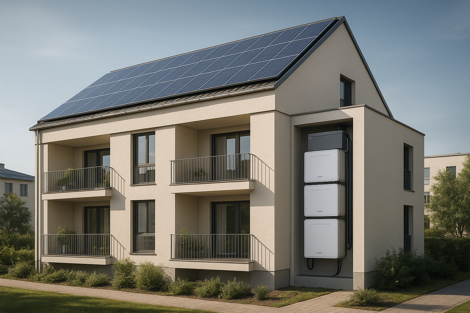 Energiewende im Bauwesen: Energiespeicher für Mehrfamilienhäuser in Bayern – Technik, Wirtschaftlichkeit und Fördermöglichkeiten im Fokus