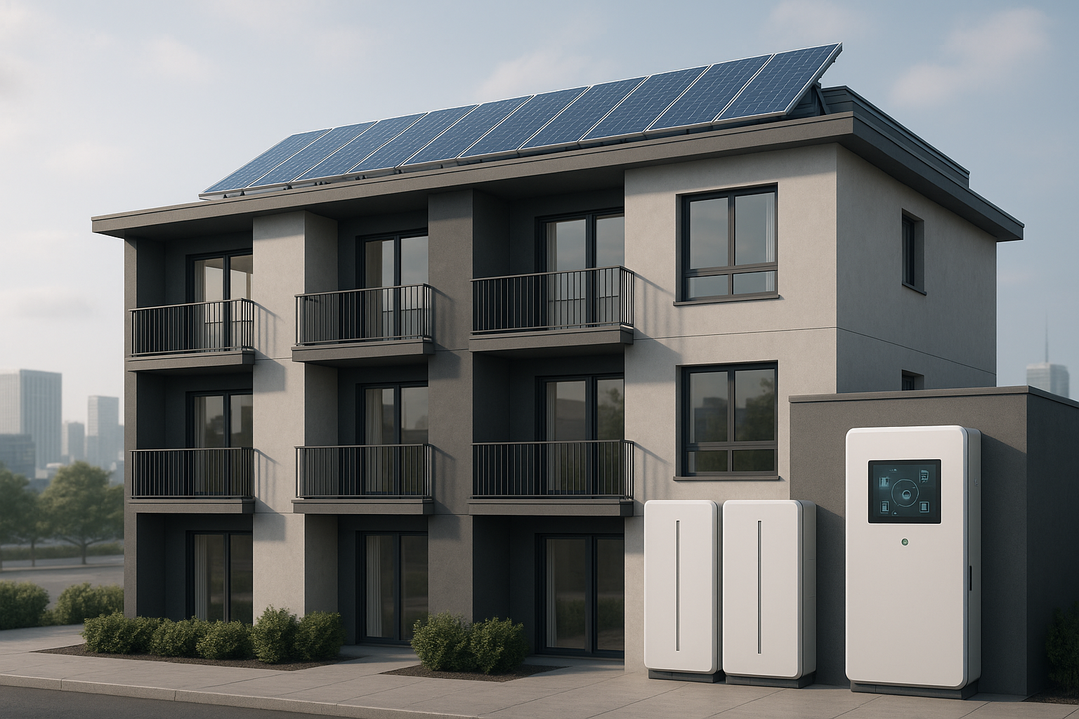 Energiespeicher in Mehrfamilienhäusern: Wie bayerische Bauunternehmen von neuen Förderungen und Technologien profitieren können