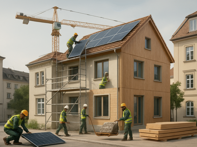 Bayern im Fokus: Erfolgreiche Umsetzung von ESG-Kriterien in der Gebäudesanierung sichert Zukunft der Bauwirtschaft