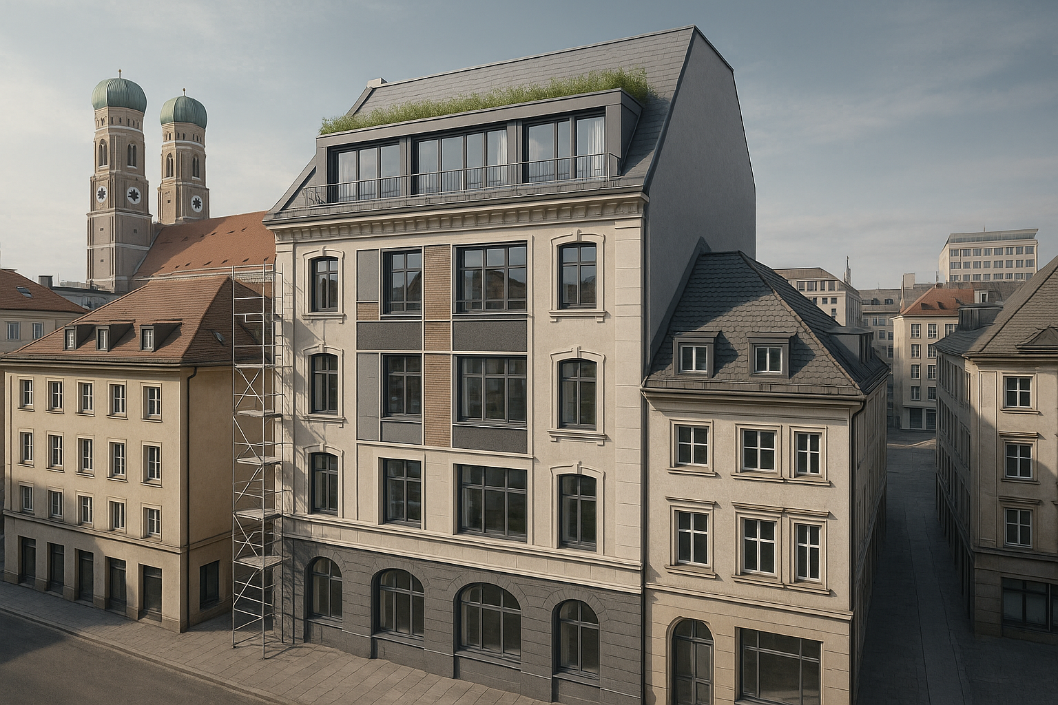 Fassadensanierung in München: Aktuelle Vorschriften und Trends 2025 für Bauunternehmen und Investoren in Bayern