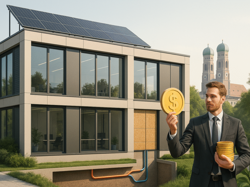 Förderprogramme für klimaneutrale Gebäude in Bayern: Investoren und Unternehmen profitieren von staatlichen Zuschüssen und steigenden Renditen in München