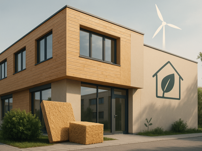 Nachhaltige Dämmstoffe für Gewerbeimmobilien in Bayern: So können Bauunternehmen von neuen Förderungen profitieren und energieefficient werden