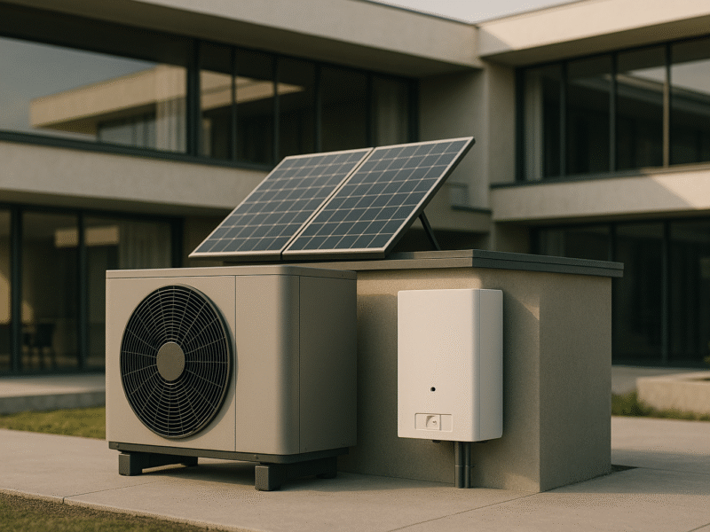 Hybridheizungen in Bayern: Effiziente Sanierungslösungen für Bauunternehmen zur Erfüllung neuer CO₂-Vorgaben und Energiekostensenkung