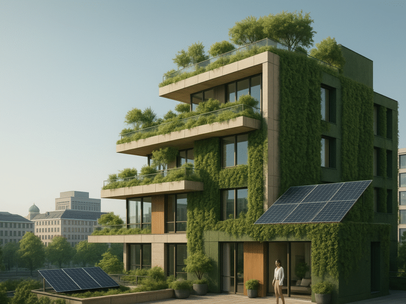 München setzt Maßstäbe: Integrale Sanierung von Gewerbeimmobilien mit Fokus auf Stadtgrün und Energieeffizienz für die Bauwirtschaft in Bayern