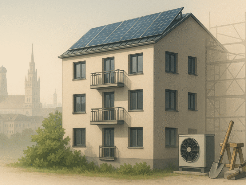 Nachhaltige Sanierung in München: Strategien zur langfristigen Werterhaltung von Bestandsimmobilien im bayerischen Bauwesen