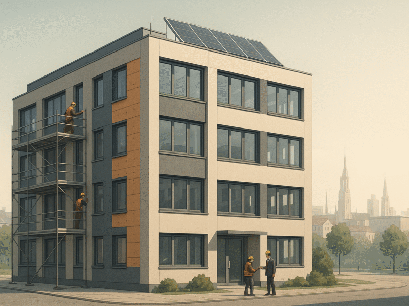 Modernisierungskredit in München: So gelingt die Umsetzung energetischer Sanierungen trotz steigender Anforderungen in der Bauwirtschaft Bayern