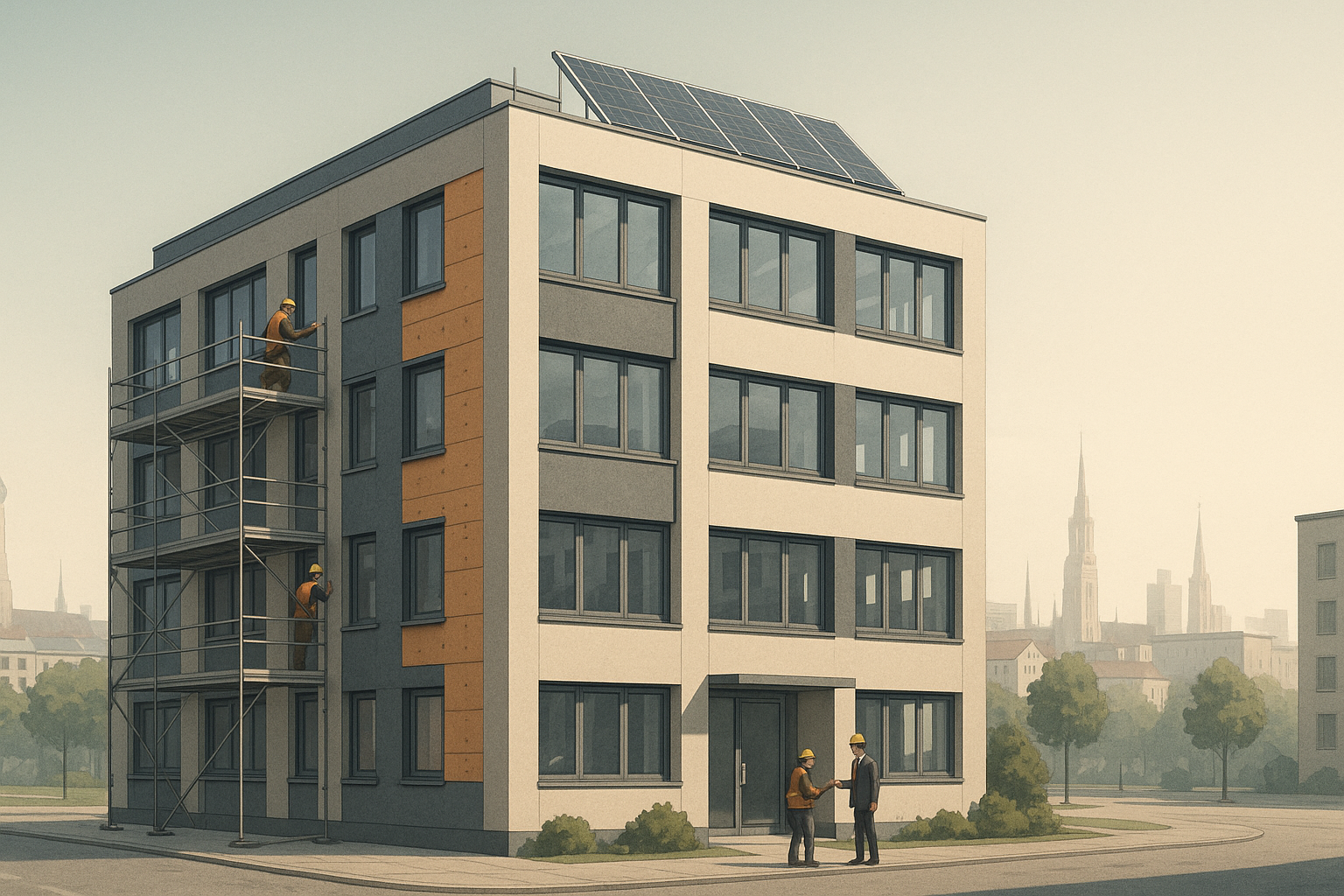 Modernisierungskredit in München: So gelingt die Umsetzung energetischer Sanierungen trotz steigender Anforderungen in der Bauwirtschaft Bayern