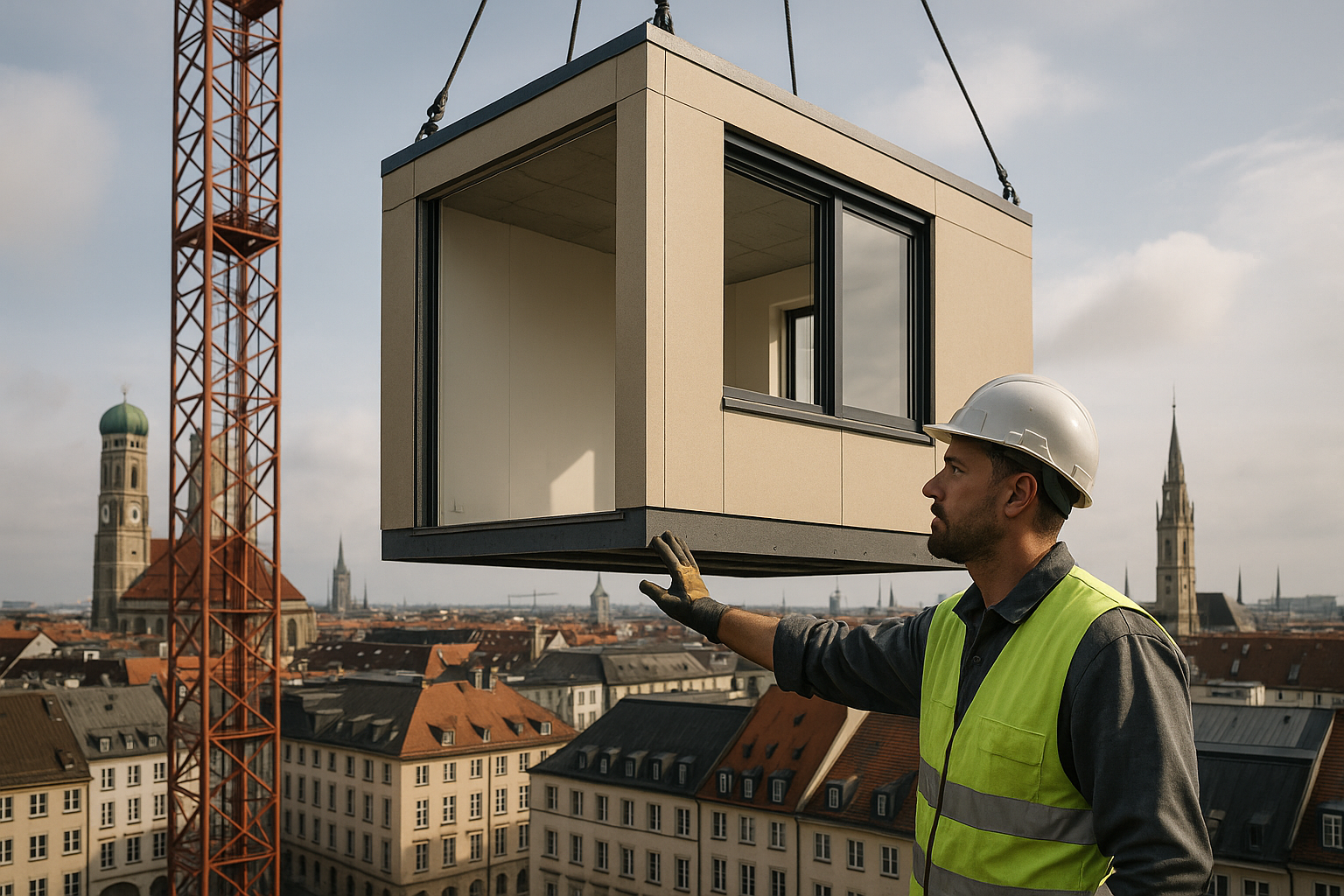 Modulare Bausysteme revolutionieren Sanierungen im Münchner Raum: Effizienzsteigerung und Kostensenkung für die Bauwirtschaft in Bayern