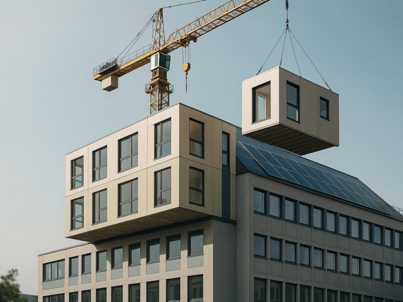 Modulare Bauweisen in der energieeffizienten Bestandssanierung: Strategien für Bauunternehmen in Bayern zur Erfüllung neuer Gesetze und Klimaziele