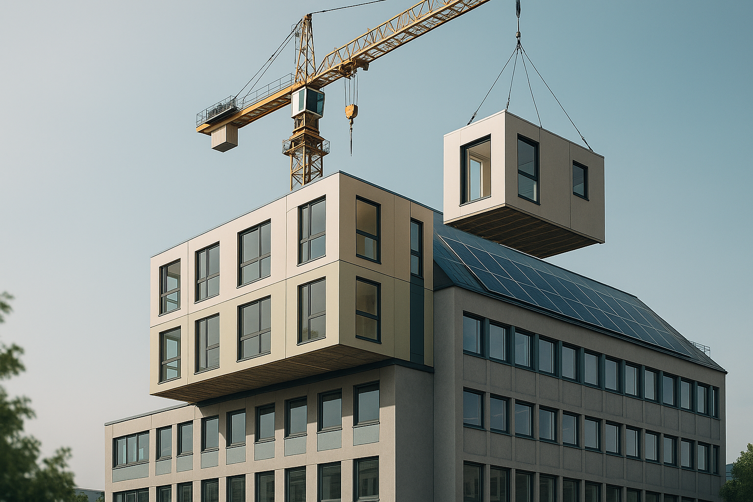 Modulare Bauweisen in der energieeffizienten Bestandssanierung: Strategien für Bauunternehmen in Bayern zur Erfüllung neuer Gesetze und Klimaziele